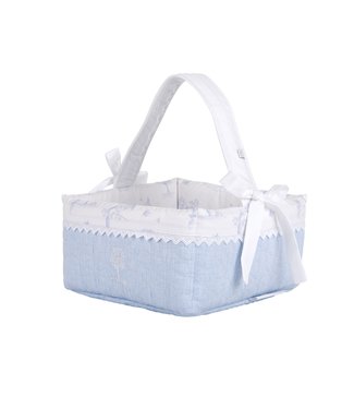 Theophile & Patachou Theophile & Patachou - Verzorgingsmand - Gewatteerd Lichtblauw