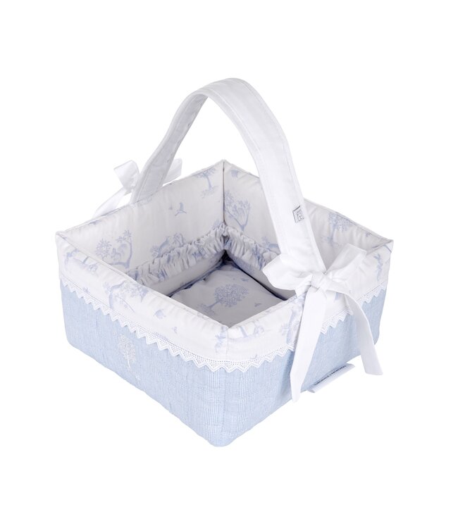 Theophile & Patachou Theophile & Patachou - Verzorgingsmand - Gewatteerd Lichtblauw