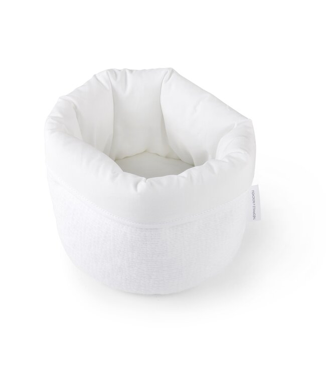 Theophile & Patachou Theophile & Patachou - Verzorgingsmand rond - Gewafeld Wit