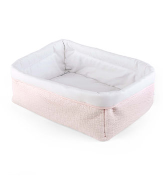 Theophile & Patachou Theophile & Patachou - Verzorgingsmand vierkant - Gewafeld Roze