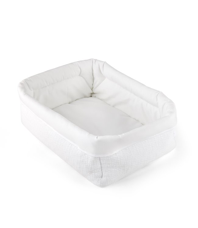 Theophile & Patachou Theophile & Patachou - Verzorgingsmand vierkant - Gewafeld Wit