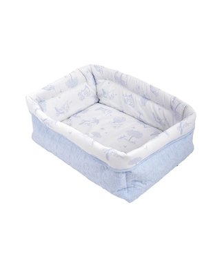 Theophile & Patachou Theophile & Patachou - Verzorgingsmand vierkant - Gewatteerd Lichtblauw