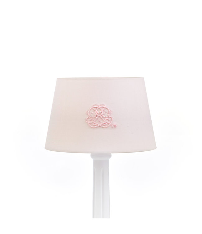 Theophile & Patachou Theophile & Patachou - Kleine lampenkap geborduurd Roze