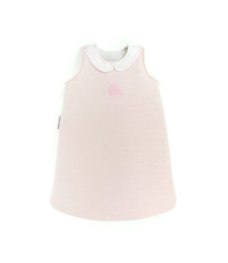 Theophile & Patachou Theophile & Patachou - Slaapzak 60cm kraag - Gewafeld Roze