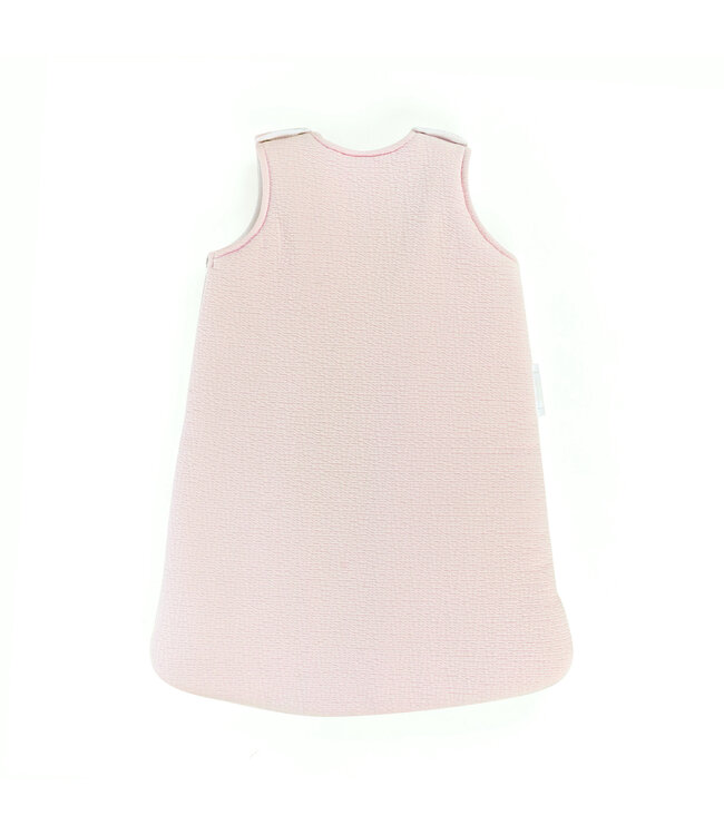 Theophile & Patachou Theophile & Patachou - Slaapzak 60cm kraag - Gewafeld Roze