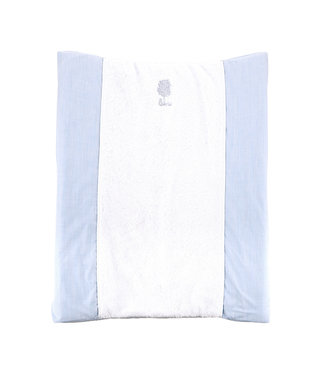 Theophile & Patachou Theophile & Patachou - Hoes verzorgingskussen - Badstof + katoen Lichtblauw