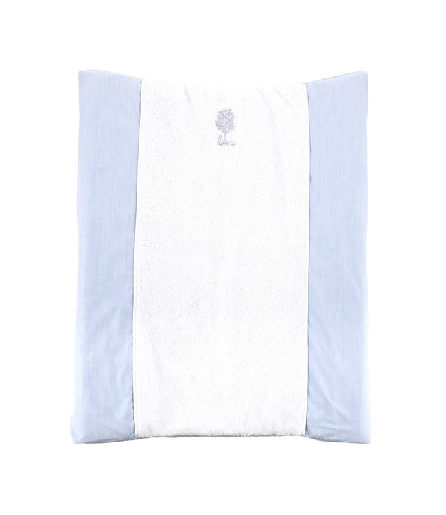 Theophile & Patachou Theophile & Patachou - Hoes verzorgingskussen - Badstof + katoen Lichtblauw