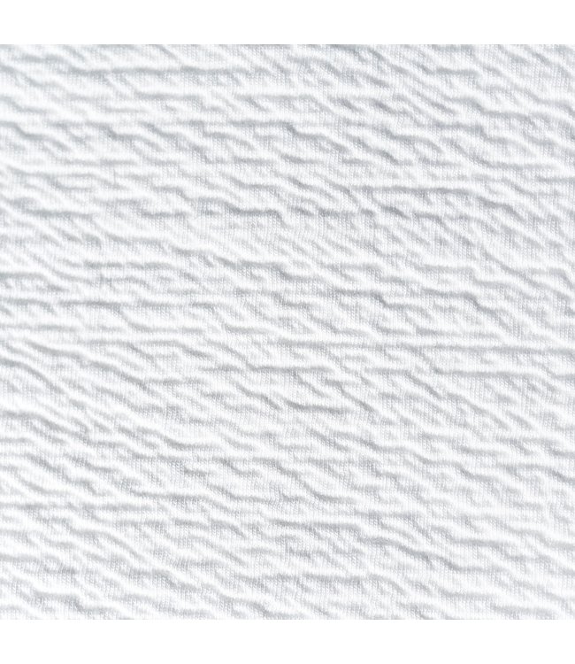 Theophile & Patachou Theophile & Patachou - Stof - Gewafeld  Cotton White