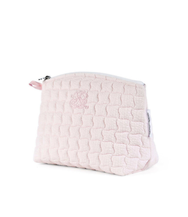 Theophile & Patachou Theophile & Patachou - Toilettas - Gewatteerd Roze