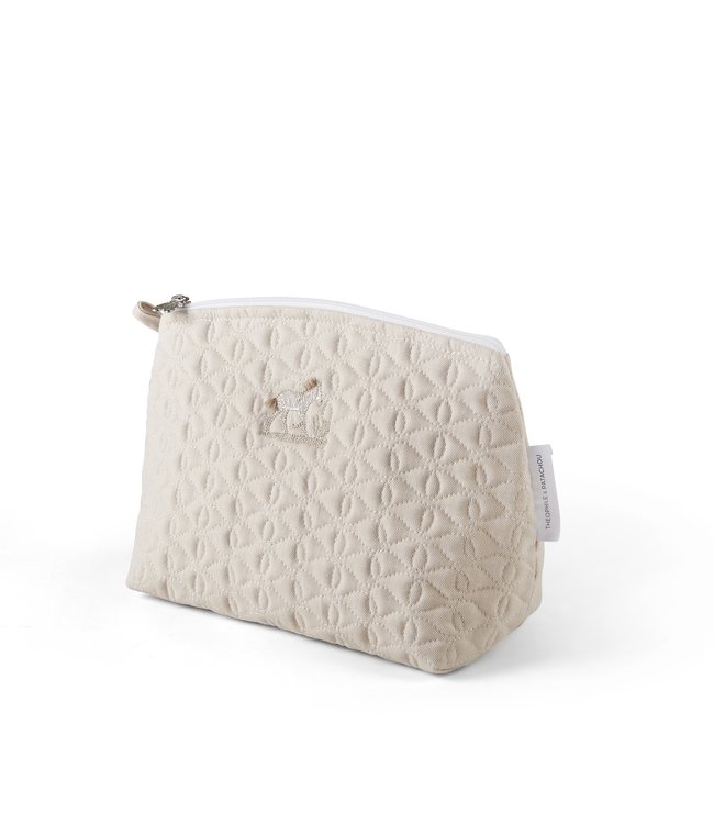 Theophile & Patachou Theophile & Patachou - Toilettas - Gewatteerd Camel Safari