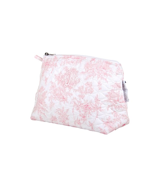 Theophile & Patachou Theophile & Patachou - Toilettas - Gewatteerd Roze geprint