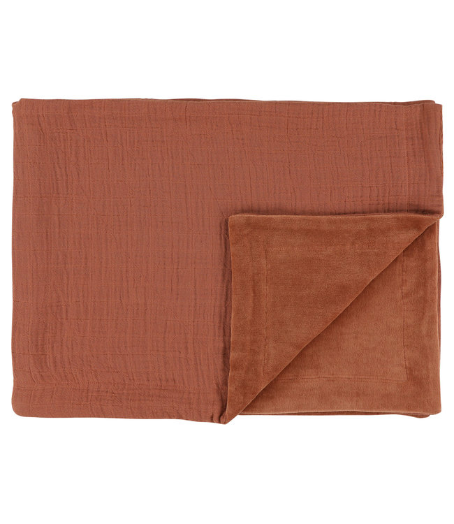 Glans Aan de overkant hoesten Trixie Trixie - Fleece deken | 75 x 100 cm Bliss Rust - Orsetto