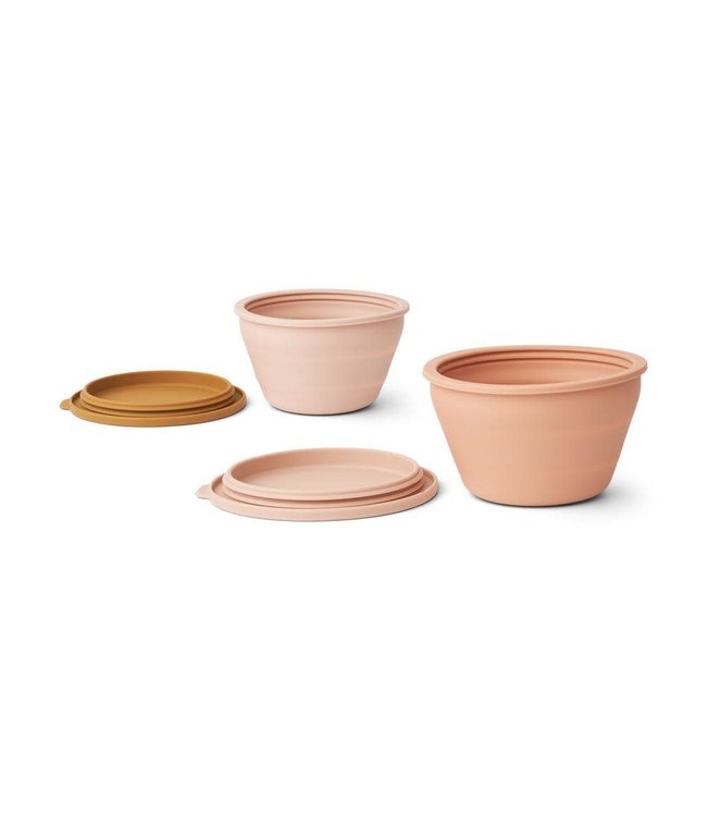 Liewood Liewood - Dale Foldable Bowl Set - Rose Multi Mix