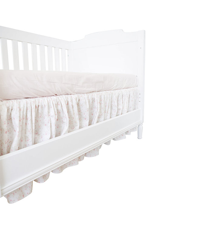 Theophile & Patachou Theophile & Patachou - Bedrok 70x140cm - bedrukt Roze bloemen