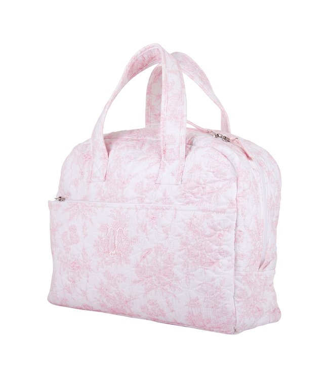 Theophile & Patachou Theophile & Patachou - Reis-toilettas - Gewatteerd Roze geprint