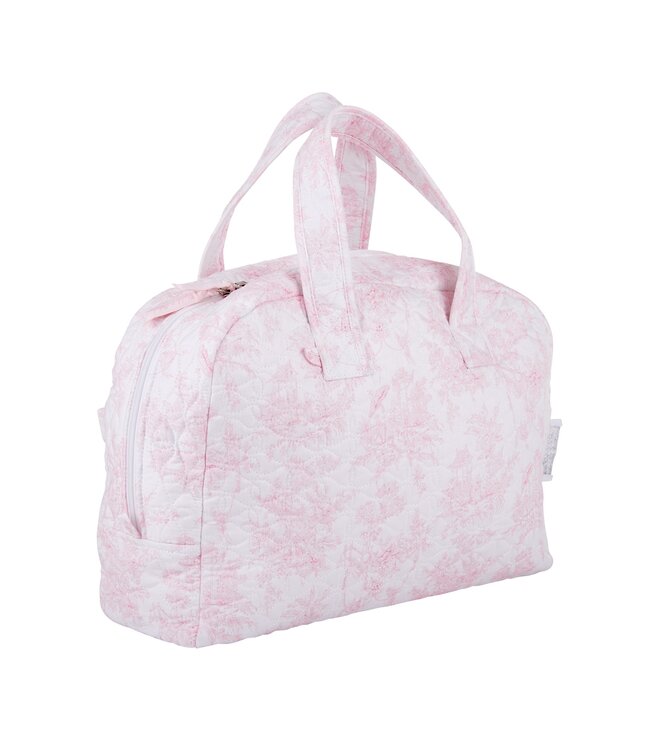 Theophile & Patachou Theophile & Patachou - Reis-toilettas - Gewatteerd Roze geprint