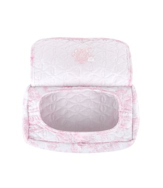 Theophile & Patachou Theophile & Patachou - Reishoes vochtige doekjes - Gewatteerd Roze geprint