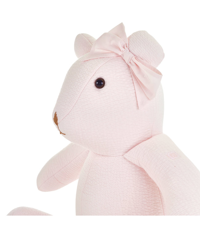 Theophile & Patachou Theophile & Patachou - Beer Patachou strik oor - Gewafeld Roze