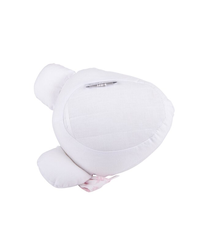 Theophile & Patachou Theophile & Patachou - Beer Trofee Patachou wit-roze strik wit/roze