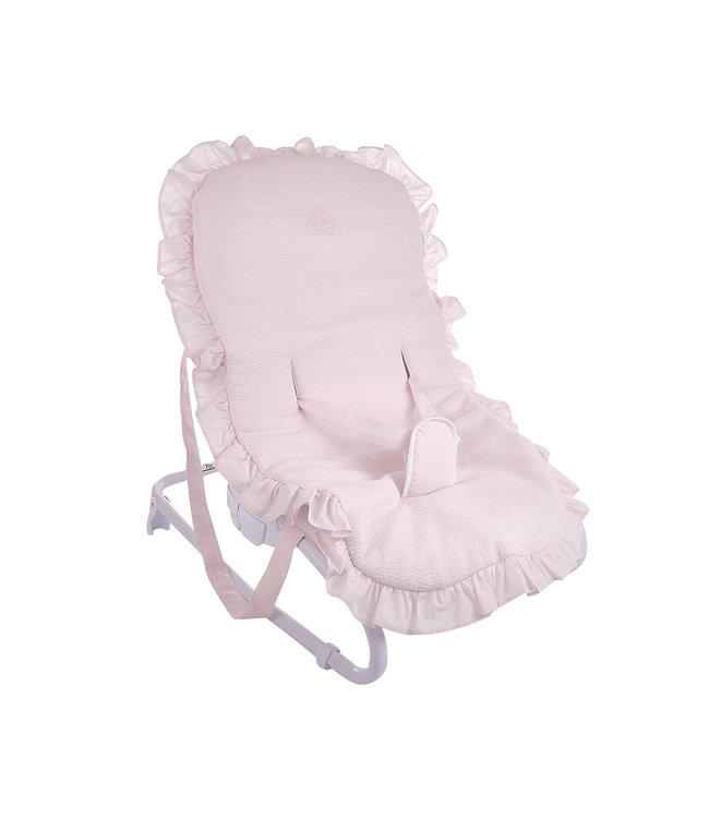 Theophile & Patachou Theophile & Patachou - Relaxhoes + volant - Gewafeld Roze