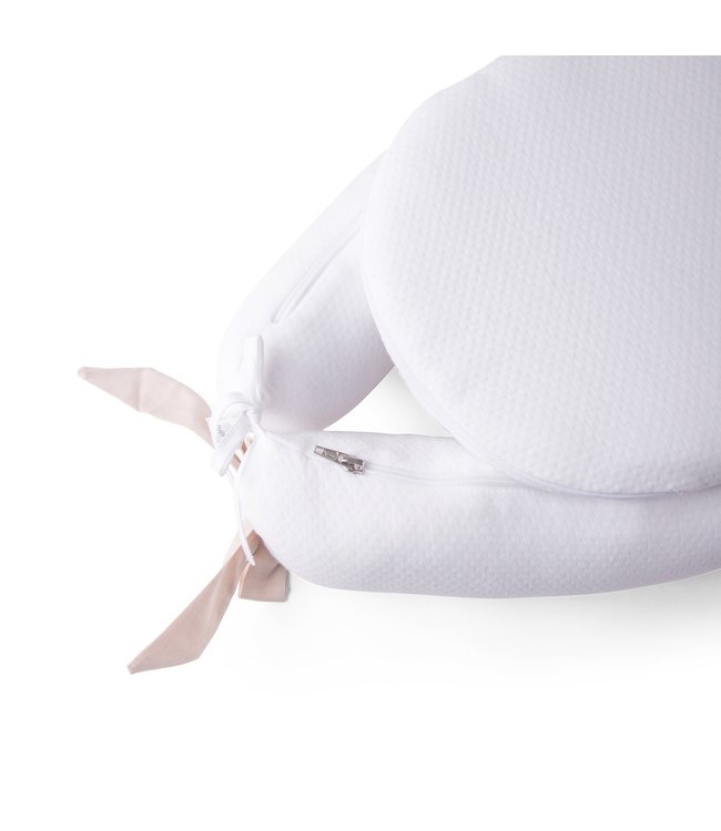 Theophile & Patachou Theophile & Patachou - Baby slaapnestje - Gewafeld Wit/Camel Safari