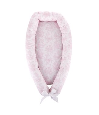 Theophile & Patachou Theophile & Patachou - Baby slaapnestje Roze geprint