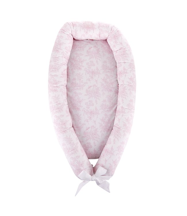 Theophile & Patachou Theophile & Patachou - Baby slaapnestje Roze geprint