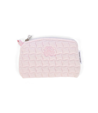 Theophile & Patachou Theophile & Patachou - Platte tas - Gewatteerd Roze