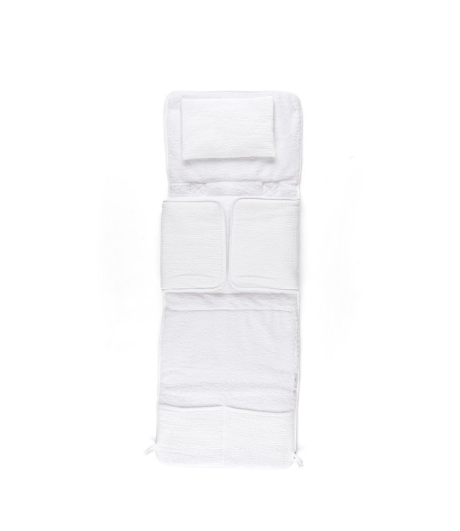 Theophile & Patachou Theophile & Patachou - Reis waskussen - Gewafeld Wit