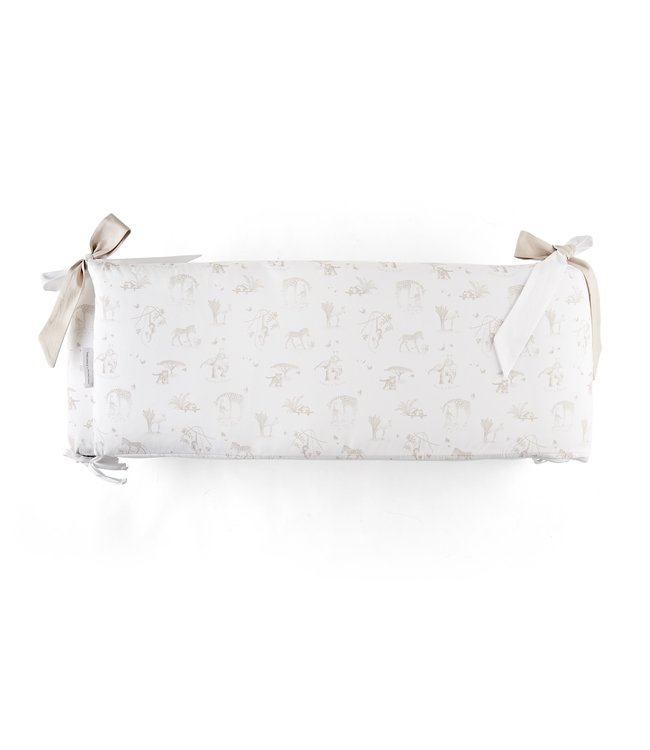 Theophile & Patachou Theophile & Patachou - Parkbeschermer - Katoen Camel Safari print