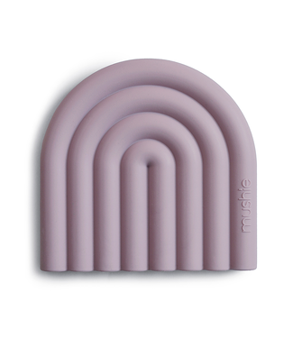 Mushie Mushie - Bijtring Rainbow - Mauve