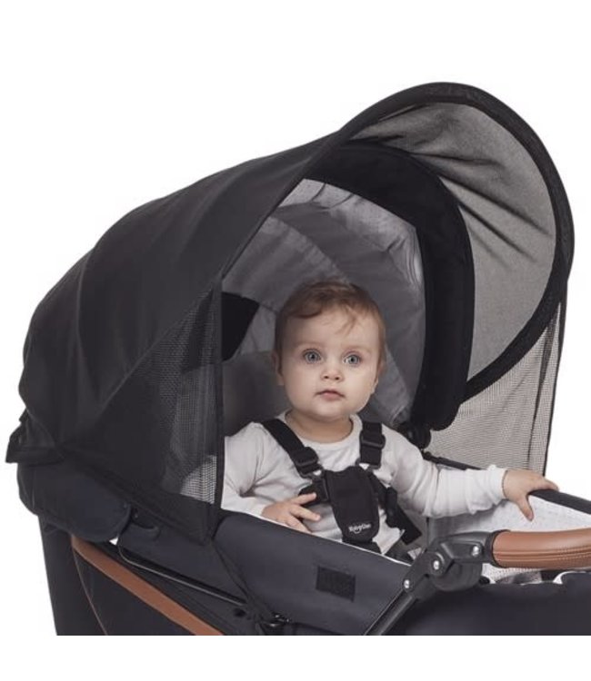 Babydan Babydan - Zonnekap Kinderwagen Zwart