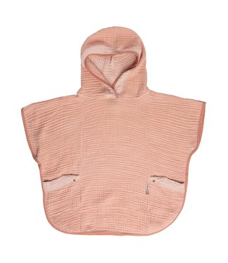 Bebejou Bebejou - PONCHO PURE COTTON PINK