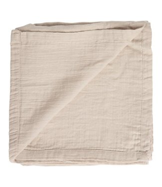 Bebejou Bebejou - DOEK 110X110 PURE COTTON SAND