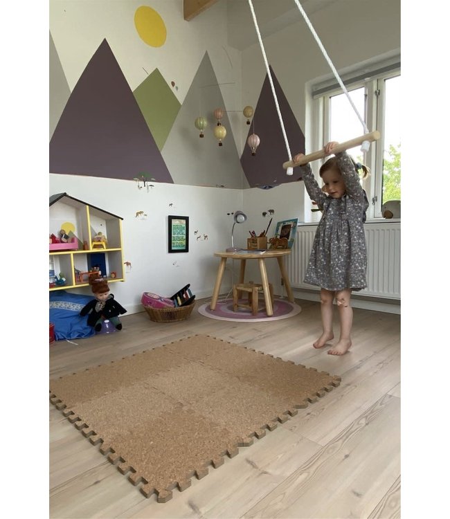 Babydan Babydan - Puzzeltegels Kurk 9 St.