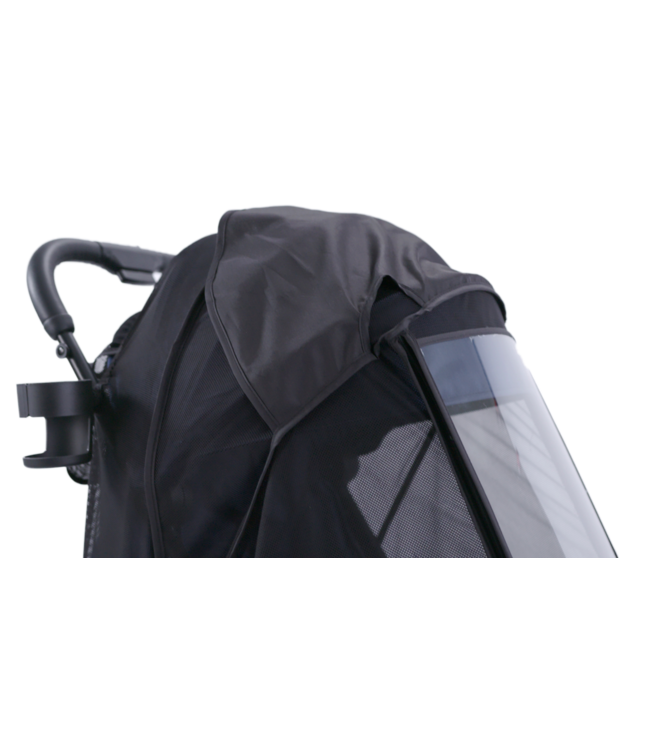 Leclerc - Baby Mosquito Net Black /Transparant