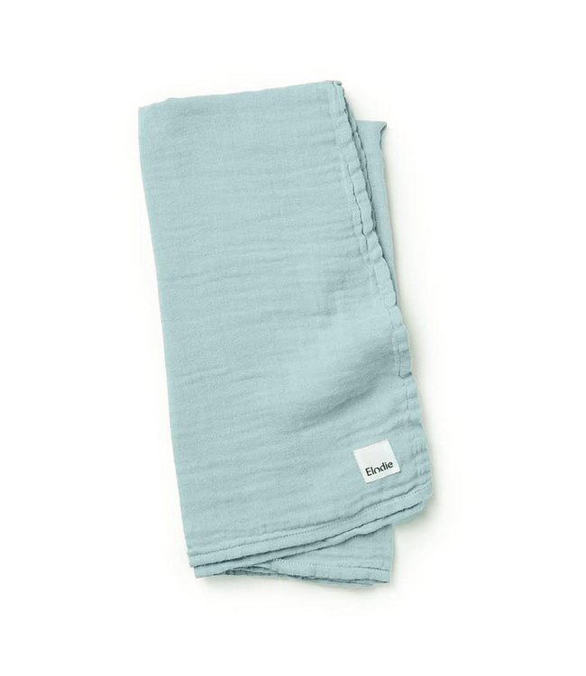 Elodie Elodie - Bamboe Hydrofiele doek  Aqua Turquoise