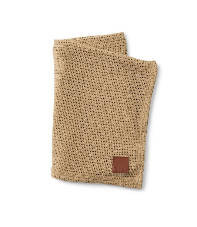 Elodie Elodie - Cellular Deken  Pure Khaki