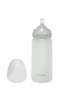 Elodie Elodie - Glazen baby fles met siliconen speen 0m+  Mineral