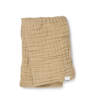 Elodie Elodie - Kreukeldeken Baby Pure Khaki (120x120cm)