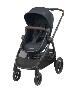 Maxi Cosi Maxi Cosi - Zelia 3 Essential Graphite (Black Frame & Brown Leather)