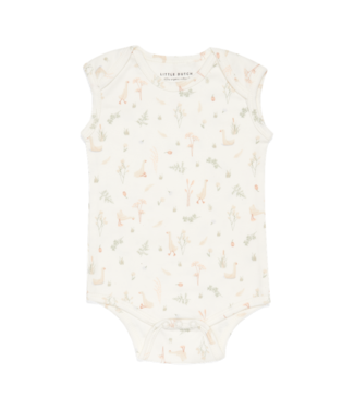 Little Dutch Romper mouwloos Little Goose White