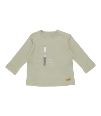 Little Dutch Shirt lange mouw Seagull Olive