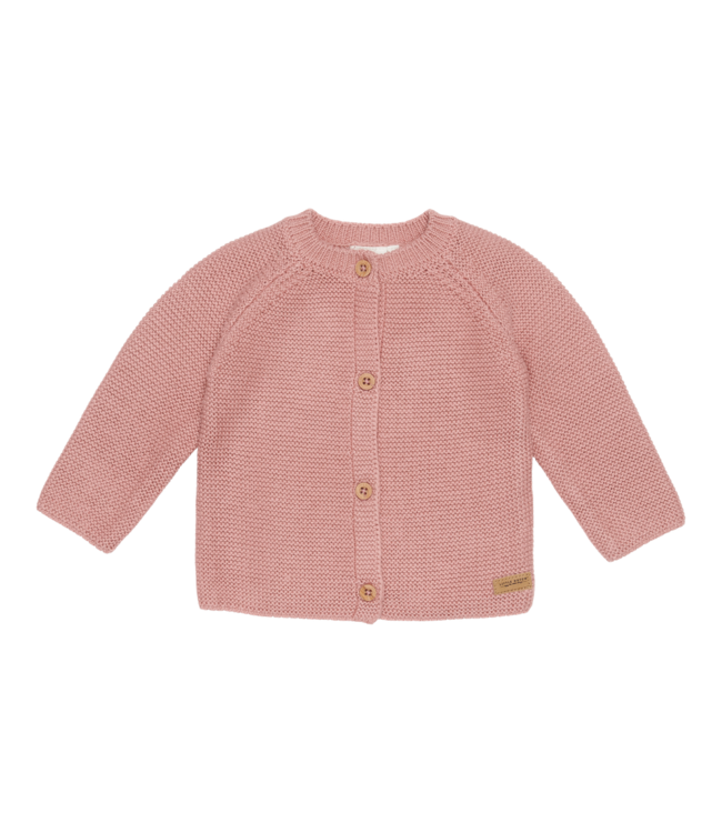 Little Dutch Gebreid vestje Vintage Pink
