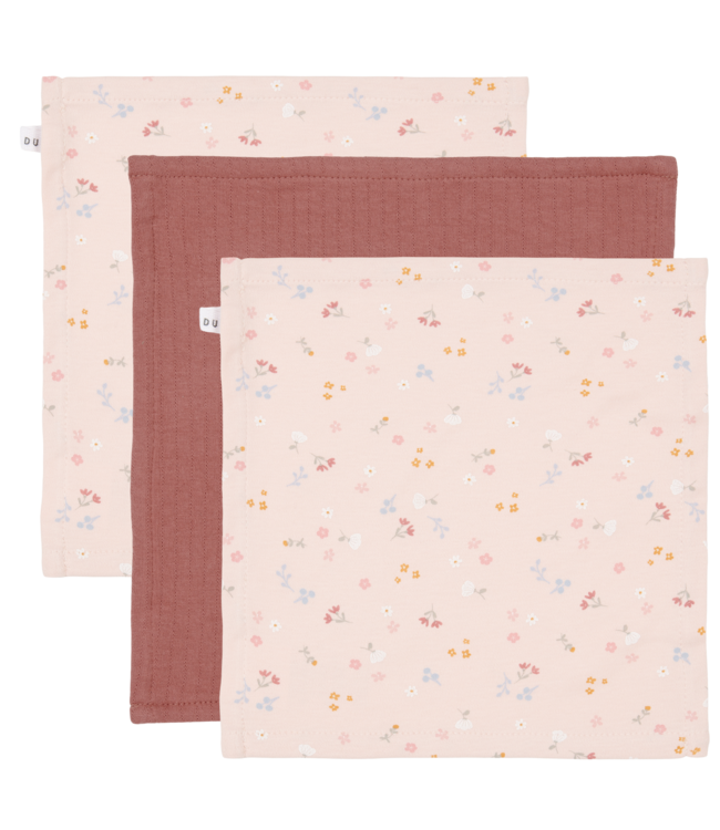 Little Dutch Little Dutch - Monddoekjes Pure Pink Blush / Little Pink Flowers