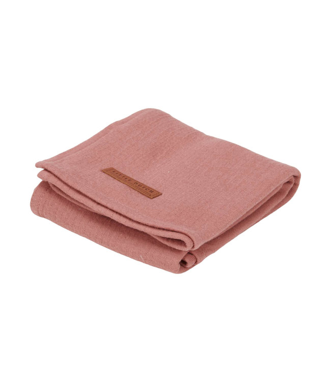 Little Dutch Little Dutch - Swaddle doek 120 x 120 Pure Pink Blush