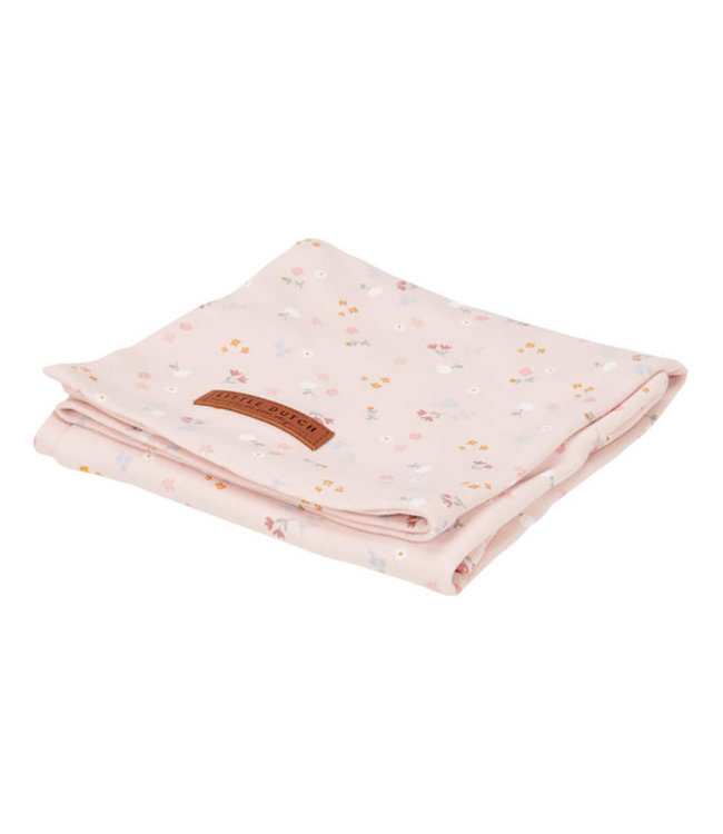 Little Dutch Little Dutch - Swaddle doek 120 x 120 Little Pink Flowers