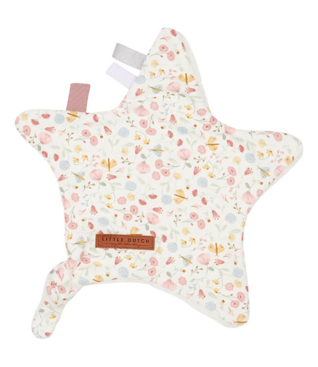 Little Dutch Little Dutch - Knuffeldoek ster Flowers & Butterflies