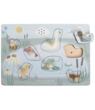 Little Dutch Toys Little Dutch Toys - Geluidenpuzzel Little Goose FSC