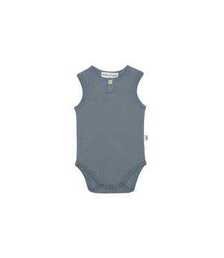House Of Jamie - Rub Sleeveless Bodysuit - Dusk Blue
